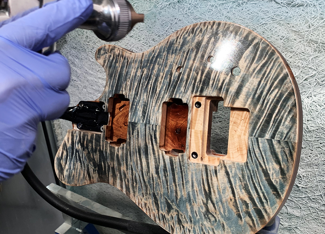 different type of guitar finishing