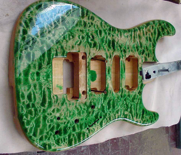 Guitar finish